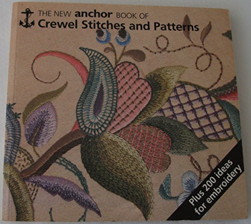The New Anchor Book of Crewel Stitches Patterns By Eve Harlow UK Paperback