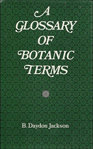 9780715601440: Glossary of Botanic Terms