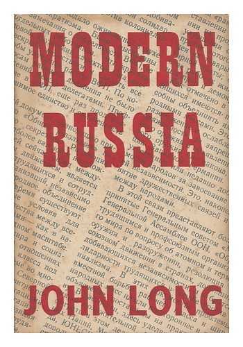 Modern Russia: an Introduction (9780715602515) by John (1917-) Long