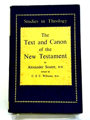 9780715603345: Text and Canon of the New Testament