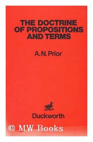 Stock image for Doctrine of Propositions and Terms for sale by Anybook.com