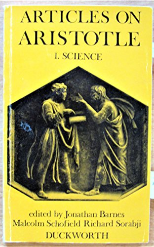 9780715607626: Science (v. 1) (Articles on Aristotle)