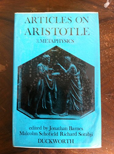 Imagen de archivo de Articles on Aristotle a la venta por Better World Books Ltd