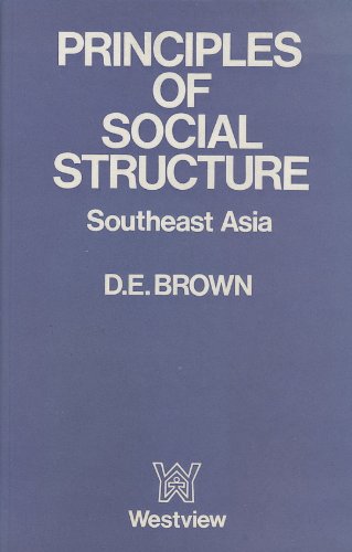 Principles of Social Structure Southeast Asia