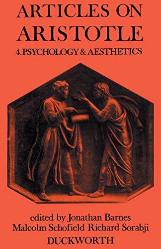 Imagen de archivo de Articles on Aristotle 4: Psychology and Aesthetics a la venta por Windows Booksellers