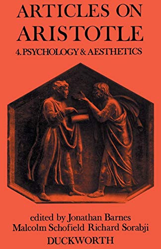 Stock image for Articles on Aristotle 4: Psychology and Aesthetics for sale by Windows Booksellers