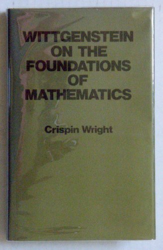 Imagen de archivo de WITTGENSTEIN ON THE FOUNDATIONS OF MATHEMATICS. a la venta por Hay Cinema Bookshop Limited