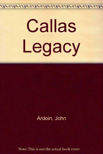 9780715616178: Callas Legacy