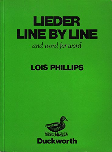 9780715616185: "Lieder" Line by Line