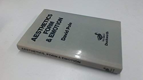 Beispielbild fr AESTHETICS, FORM AND EMOTION' zum Verkauf von Wonder Book