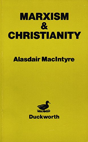 Beispielbild fr Marxism and Christianity zum Verkauf von Better World Books