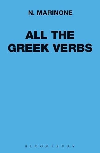 Imagen de archivo de All the Greek Verbs (Greek Language) a la venta por Seattle Goodwill