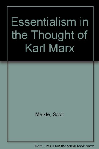 9780715618158: Essentialism in the Thought of Karl Marx