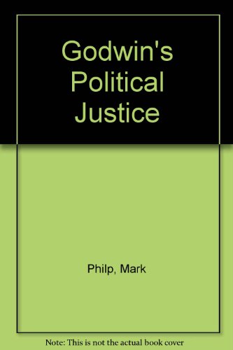 Imagen de archivo de Godwin's "Political Justice" a la venta por WorldofBooks