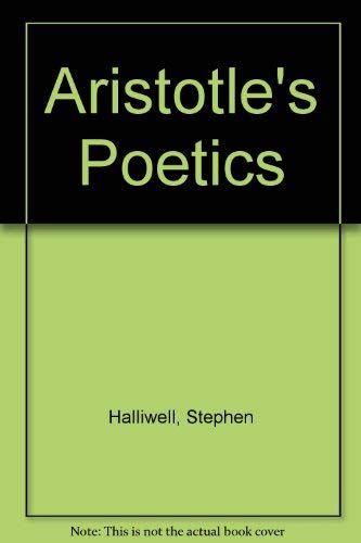 9780715620908: Aristotle's Poetics