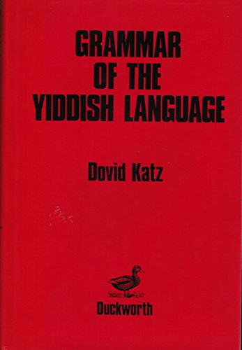 Grammar of the Yiddish Language