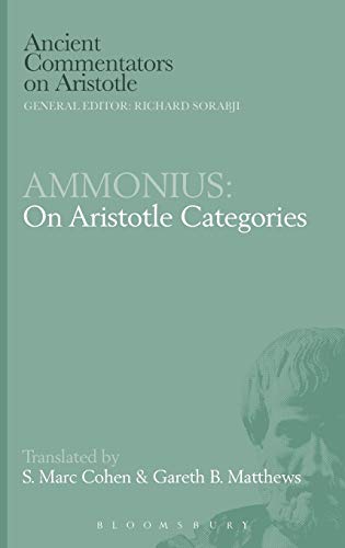 9780715622537: Ammonius: On Aristotle Categories (Ancient Commentators on Aristotle)