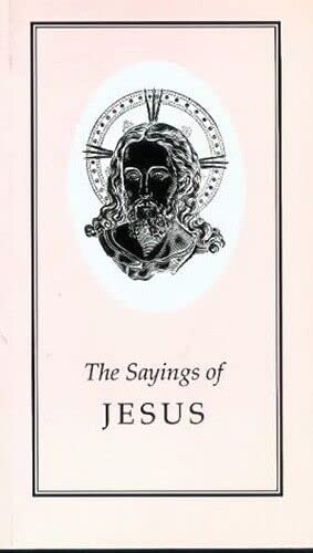 9780715623640: Sayings of Jesus (Sayings of the Great Religious Leaders)