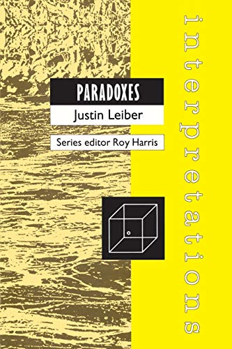 Imagen de archivo de Paradoxes a la venta por Better World Books: West