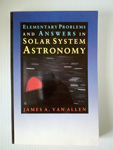 Imagen de archivo de Elementary Problems and Answers in Solar System Astronomy a la venta por WorldofBooks