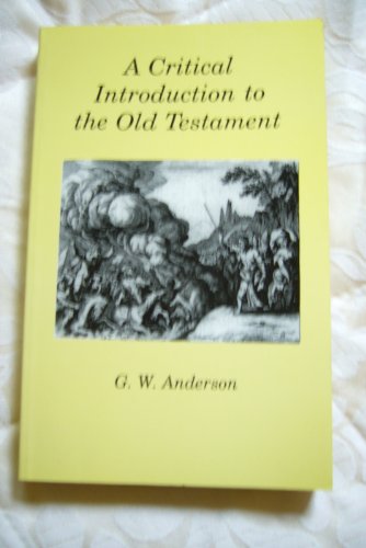 Beispielbild fr A Critical Introduction to the Old Testament (Study in Theology) zum Verkauf von WorldofBooks