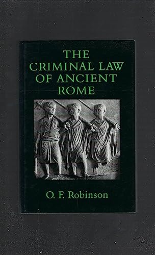 9780715626634: The Criminal Law of Ancient Rome