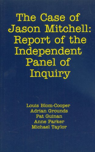 Imagen de archivo de The Case of Jason Mitchell: Report of the Independent Panel of Inquiry a la venta por WorldofBooks