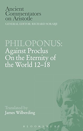 9780715634103: Philoponus "Against Proclus on the Eternity of the World 2-18" (Ancient Commentators on Aristotle)
