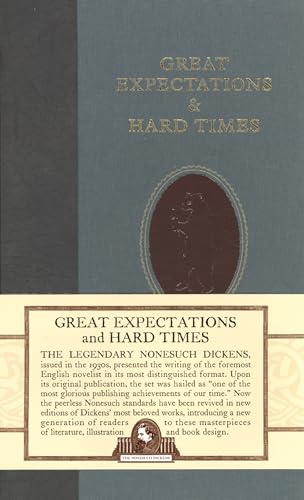 Imagen de archivo de Great Expectations and Hard Times (Nonesuch Dickens) a la venta por Irish Booksellers