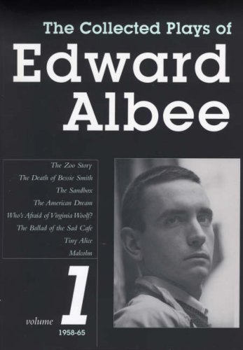 Stock image for The Collected Plays of Edward Albee: Vol 1: v.1 for sale by AwesomeBooks