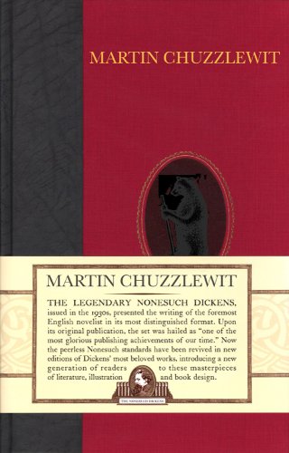 9780715638125: Martin Chuzzlewit (Nonesuch Dickens)