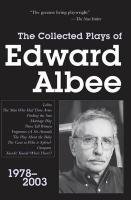 9780715640692: The Collected Plays of Edward Albee: 1978-2003