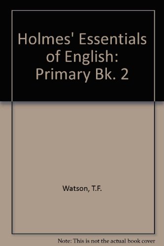 Holmes Essential English 2 (9780715703502) by Unknown Author