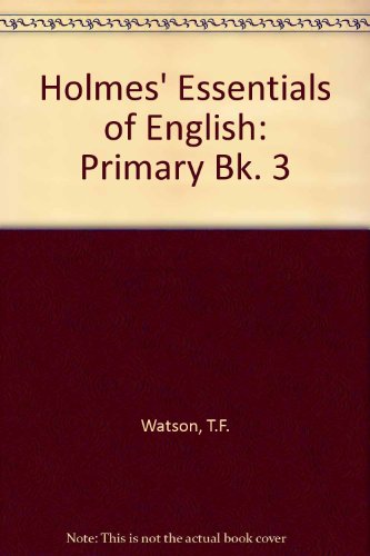 The Essentials of English. Part III (9780715703519) by Cuthbertson, G.H.