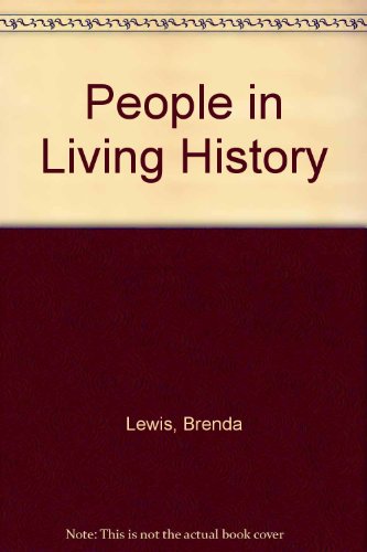 Stock image for People in Living History, Book One for sale by Ryde Bookshop Ltd