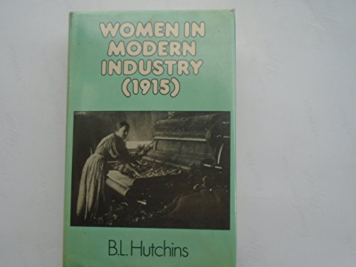 Stock image for Women in Modern Industry for sale by Hay-on-Wye Booksellers