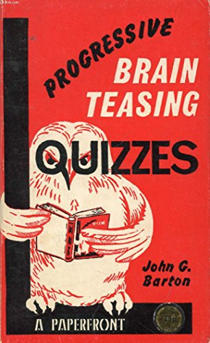 9780716005148: Progressive Brain Teasing Quizzes (Paperfronts S.)