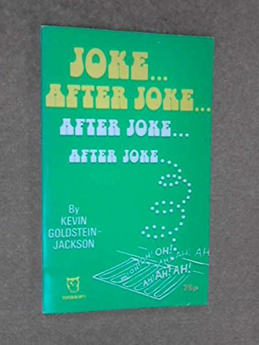 Beispielbild fr Joke. After Joke.After Joke.After Joke. (Paperfronts S.) zum Verkauf von Goldstone Books