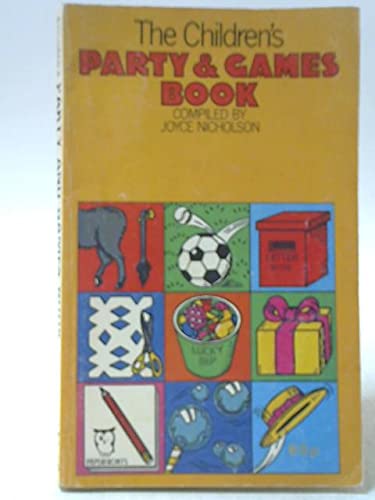 Imagen de archivo de Children's Party and Games Book (Paperfronts S.) a la venta por WorldofBooks