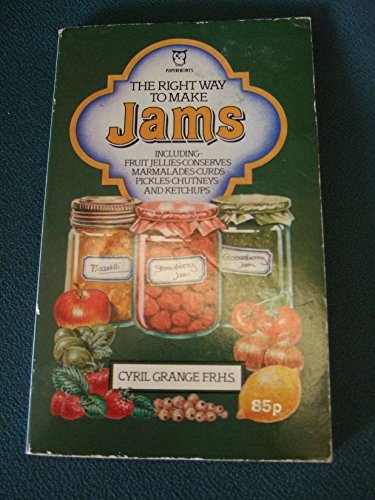 Stock image for The Right Way to Make Jams (Paperfronts S.) for sale by WorldofBooks