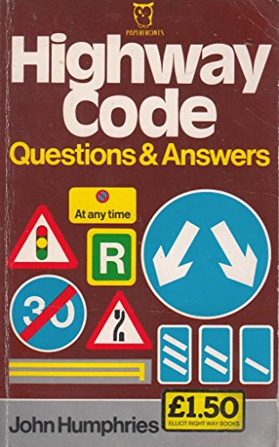 Stock image for The Highway Code: Questions and Answers (Paperfronts S.) for sale by WorldofBooks