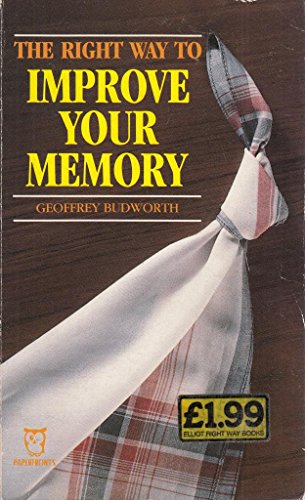 Imagen de archivo de Right Way to Improve Your Memory a la venta por ThriftBooks-Atlanta