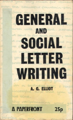 Imagen de archivo de General and Social Letter Writing (Paperfronts S.) a la venta por WorldofBooks