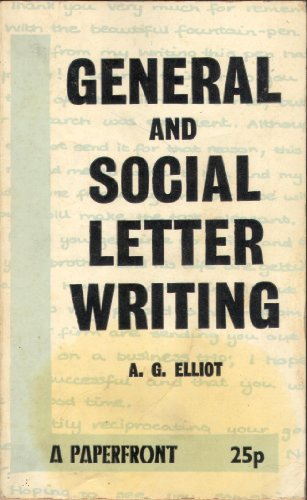 Stock image for General and Social Letter Writing (Paperfronts) for sale by Reuseabook