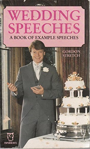 Stock image for Wedding Speeches (Paperfronts) for sale by Reuseabook