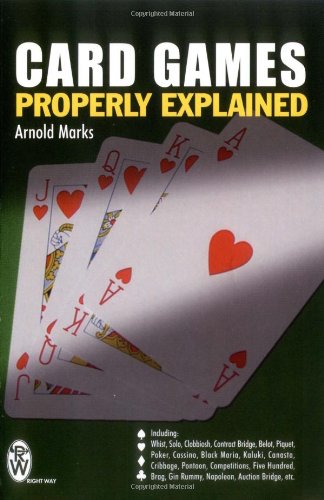 Imagen de archivo de Card Games Properly Explained a la venta por Merandja Books