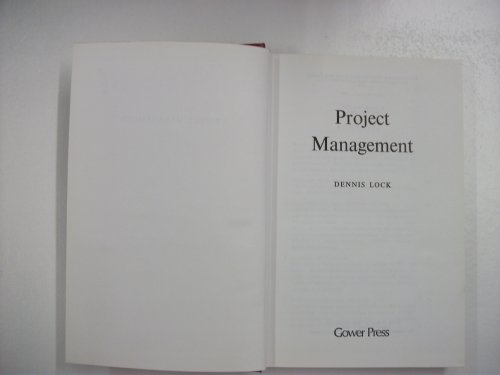 Beispielbild fr Project Management zum Verkauf von Anybook.com