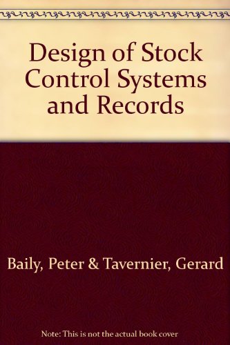 Beispielbild fr Design of Stock Control Systems and Records zum Verkauf von Anybook.com