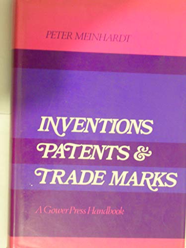 Imagen de archivo de Inventions, Patents and Trade Marks a la venta por Victoria Bookshop