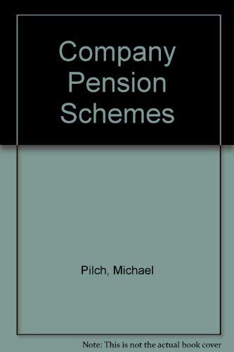 Stock image for Company Pension Schemes. for sale by Plurabelle Books Ltd